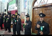 آیین شام غریبان امام حسین(ع) در آستان حضرت حسین بن موسی الکاظم(ع)