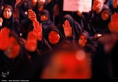 حال و هوای عاشورایی اجتماعات کرمان در حماسه خیابان