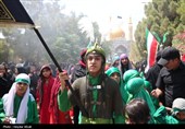 بازسازی واقعه عاشورا و شهادت سیدالشهدا(ع) در آیین باشکوه تعزیه ده‌زیار