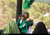 بازسازی واقعه عاشورا و شهادت سیدالشهدا(ع) در آیین باشکوه تعزیه ده‌زیار