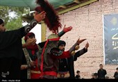 بازسازی واقعه عاشورا و شهادت سیدالشهدا(ع) در آیین باشکوه تعزیه ده‌زیار