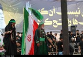 بازسازی واقعه عاشورا و شهادت سیدالشهدا(ع) در آیین باشکوه تعزیه ده‌زیار