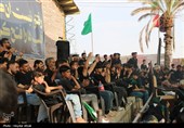 بازسازی واقعه عاشورا و شهادت سیدالشهدا(ع) در آیین باشکوه تعزیه ده‌زیار