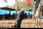 بازسازی واقعه عاشورا و شهادت سیدالشهدا(ع) در آیین باشکوه تعزیه ده‌زیار