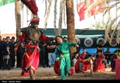 بازسازی واقعه عاشورا و شهادت سیدالشهدا(ع) در آیین باشکوه تعزیه ده‌زیار