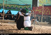 بازسازی واقعه عاشورا و شهادت سیدالشهدا(ع) در آیین باشکوه تعزیه ده‌زیار