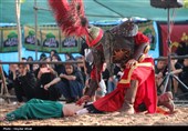 بازسازی واقعه عاشورا و شهادت سیدالشهدا(ع) در آیین باشکوه تعزیه ده‌زیار