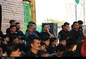 بازسازی واقعه عاشورا و شهادت سیدالشهدا(ع) در آیین باشکوه تعزیه ده‌زیار