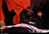 اجرای گروه نمایشی «نقشینه» در ماهدشت به مناسبت دهه اول محرم