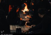 شام غریبان حسینی در میدان آیینی کوثر کرمان