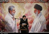 مراسم اولین سالگرد حاج‌ رمضان در قم