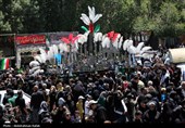 مراسم عزاداری سومین روز شهادت امام حسین (ع) در همدان