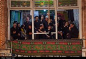 مراسم عزاداری سومین روز شهادت امام حسین (ع) در بازار تبریز