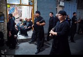مراسم عزاداری سومین روز شهادت امام حسین (ع) در بازار تبریز