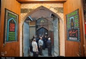 مراسم عزاداری سومین روز شهادت امام حسین (ع) در بازار تبریز