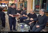 مراسم عزاداری سومین روز شهادت امام حسین (ع) در بازار تبریز