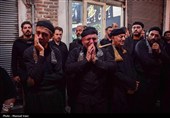 مراسم عزاداری سومین روز شهادت امام حسین (ع) در بازار تبریز