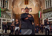 مراسم عزاداری سومین روز شهادت امام حسین (ع) در بازار تبریز