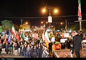 طنین فریاد عاشورایی علیه استکبار یاسوج