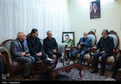 دیدار پزشکیان با خانواده شهید سپهبد موسوی