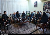 دیدار پزشکیان با خانواده شهید سپهبد موسوی