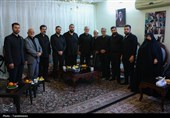 دیدار پزشکیان با خانواده شهید سپهبد موسوی