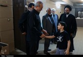 دیدار پزشکیان با خانواده شهید خطیب