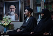 دیدار پزشکیان با خانواده شهید خطیب
