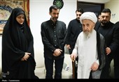 دیدار پزشکیان با آیت‌الله سبحانی