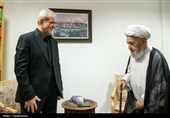 دیدار پزشکیان با آیت‌الله سبحانی