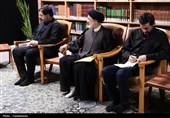 دیدار پزشکیان با آیت‌الله کریمی جهرمی