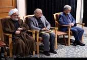 دیدار پزشکیان با آیت‌الله کریمی جهرمی