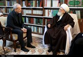 دیدار پزشکیان با آیت‌الله نوری همدانی