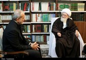 دیدار پزشکیان با آیت‌الله نوری همدانی