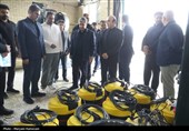 پیگیری میدانی استاندار اردبیل برای رفع موانع تولید در شهرک صنعتی