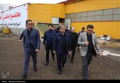 پیگیری میدانی استاندار اردبیل برای رفع موانع تولید در شهرک صنعتی