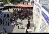 تصاویر زیبا از عزاداری سنتی روستای بوئین شهرستان سلطانیه