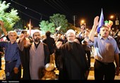 طنین فریادهای مرگ بر آمریکا و مرگ بر اسرائیل در یاسوج