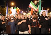 طنین فریادهای مرگ بر آمریکا و مرگ بر اسرائیل در یاسوج