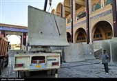 مراحل آماده‌سازی مراسم وداع با پیکر رهبر شهید انقلاب