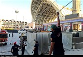 مراحل آماده‌سازی مراسم وداع با پیکر رهبر شهید انقلاب