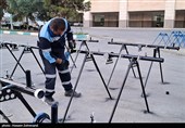 مراحل آماده‌سازی مراسم وداع با پیکر رهبر شهید انقلاب