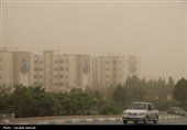 آلودگی شدید هوا در کرمان