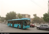 آلودگی شدید هوا در کرمان