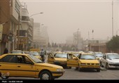 آلودگی شدید هوا در کرمان