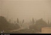 آلودگی شدید هوا در کرمان
