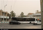آلودگی شدید هوا در کرمان