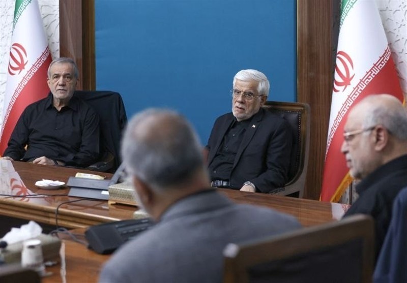 جلسه ستاد تشییع