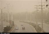 هجوم ریزگردها به کرمان