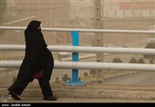 هجوم ریزگردها به کرمان